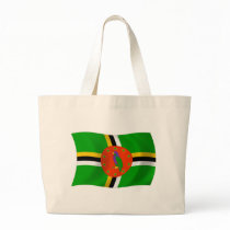 Dominica Flag Tote Bag