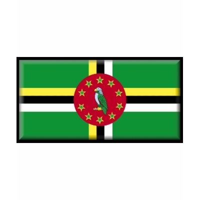 Dominica Flag Tee Shirts by jacinto888