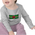 Dominica Flag t-shirts