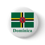 Dominica Flag with Name Pins