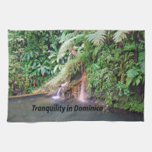 Dominica Island Kitchen Towel
