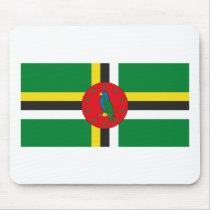 Dominica Mousepad by FlagTshirts Dominica Mousepad