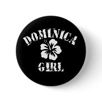 Dominica Pink Girl buttons by repofcountries Dominica Pink Girl buttons