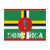 dominica, flag, postcard, national, patriotic,