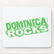 Dominica Rocks mousepads by worldtees Dominica Rocks mousepads