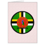 Dominica Roundel quality Flag Cards