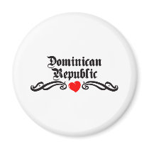 Dominica Tattoo Style Fridge Magnets