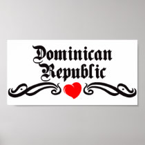 Dominica Tattoo Style Print