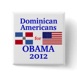 Dominican Americans for Obama Pins