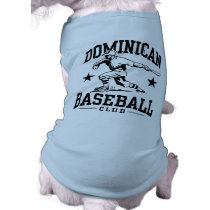 Dominican Baseball pet clothing by magarmor Dominican Baseball pet clothing