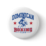 Dominican Boxing Pinback Buttons