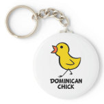 Dominican Chick Keychains