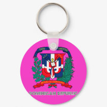 Dominican Emblem keychains by FlagStore Dominican Emblem keychains