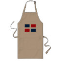 Dominican Flag Apron