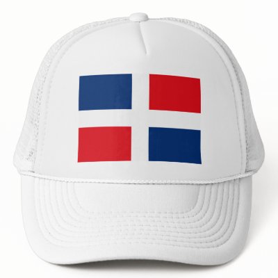 Dominican Flag Hat by FlagTshirts