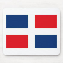 Dominican Flag Mousepad by FlagTshirts Dominican Flag Mousepad