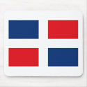 Dominican Flag Mousepad