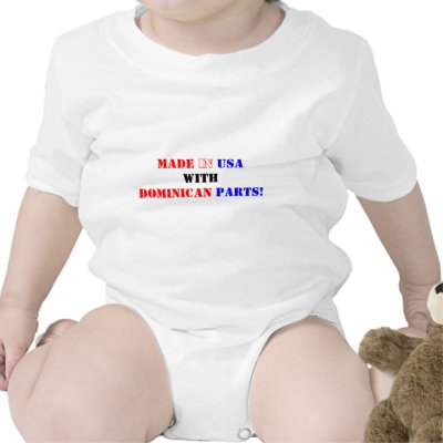 DOMINICAN PARTS T SHIRT by LatinoTimeShirts