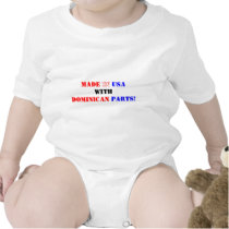 DOMINICAN PARTS t-shirts