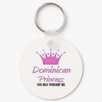 Dominican Princess keychains by flagshirt Dominican Princess keychains