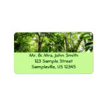 Dominican Rain Forest Return Address Label