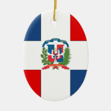 Dominican Republic Christmas Tree Ornament