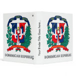 Dominican Republic Coat of Arms Binder