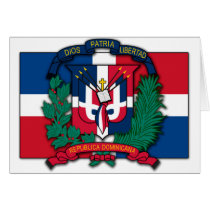 Dominican Republic Coat of Arms cards