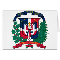 Dominican Republic coat of arms cards by sergemayifuila Dominican Republic coat of arms cards