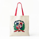 Dominican Republic Coat of Arms detail Tote Bags