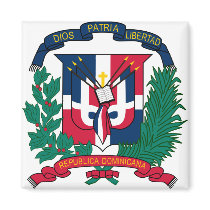 Dominican Republic Coat of arms  DO Magnet