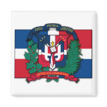 Dominican Republic Coat of Arms Fridge Magnets