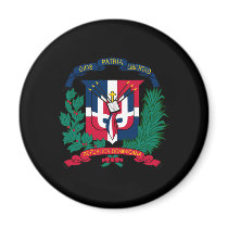 Dominican Republic Coat of Arms Fridge Magnet