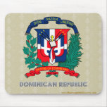 Dominican Republic Coat of Arms Mousepads
