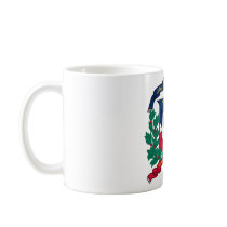 Dominican Republic coat of arms Mugs