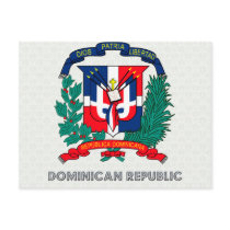 Dominican Republic Coat of Arms Post Card