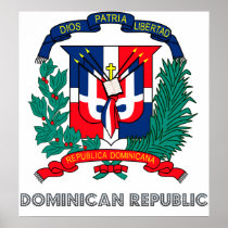 Dominican Republic Coat of Arms Posters