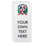 Dominican Republic Coat of Arms Rack Card Template