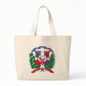 Dominican Republic Coat of Arms Tote Bag by FlagTshirts Dominican Republic Coat of Arms Tote Bag