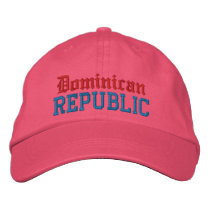 Dominican , Republic Custom Hat embroidered hats