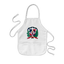 dominican republic emblem aprons