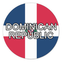 Dominican Republic Euro Sticker