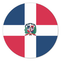 Dominican Republic Euro Sticker