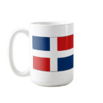 Dominican Republic Flag + Map Classic Mug