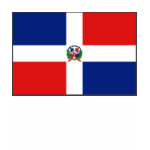 Dominican Republic Flag + Map Spaghetti Top