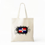 Dominican Republic Flag Canvas Bag