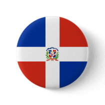 Dominican Republic Flag Buttons