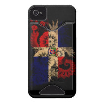 Dominican Republic Flag Iphone 4 Id Case