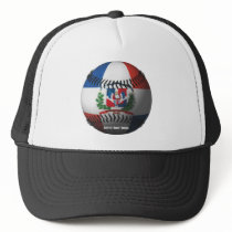 Dominican Republic Flag Covered Baseball hats by gabrielangel Dominican Republic Flag Covered Baseball hats