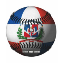 Dominican Republic Flag Covered Baseball t-shirts by gabrielangel Dominican Republic Flag Covered Baseball t-shirts